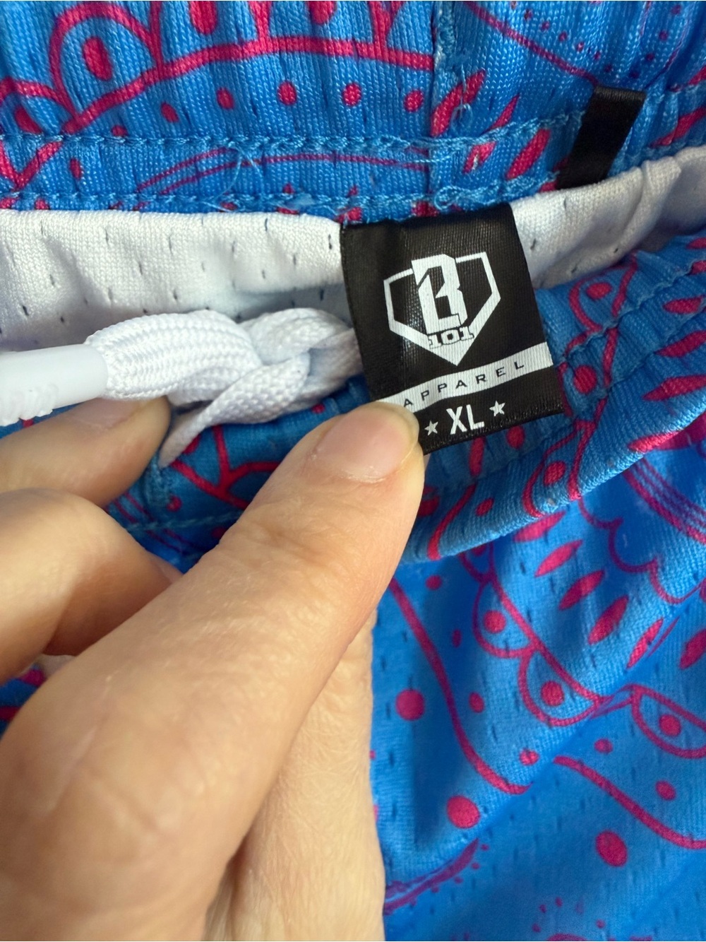 NWT Baseball Lifestyle 101 Paisley Shorts Size XL - Picture 3 of 7
